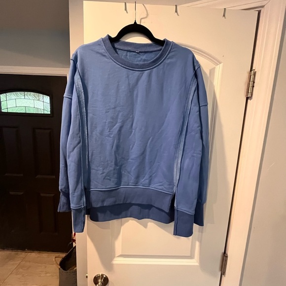 Blue Crewneck Sweatshirt - Picture 1 of 7
